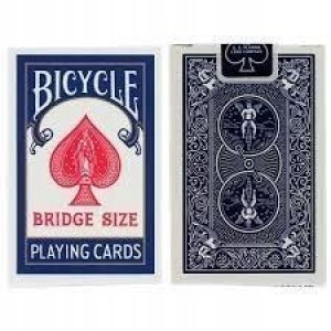 Karty Bicycle Bridge Size NIEBIESKIE