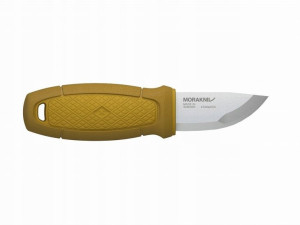 Nóż Morakniv Eldris żółty z zestawem Neck Knife Ki