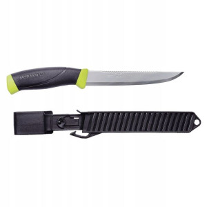 Nóż Morakniv Fishing Comfort Scaler 150 z ząbkami