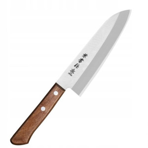 Kanetsune Shirogami#2 Nóż Santoku 16,5 cm