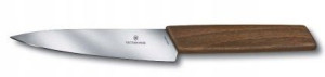 Swiss Modern Nóż kuchenny, 15 cm, drewno orzechowe