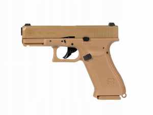 Pistolet wiatrówka Glock 19X blowback 4,5 mm coyot