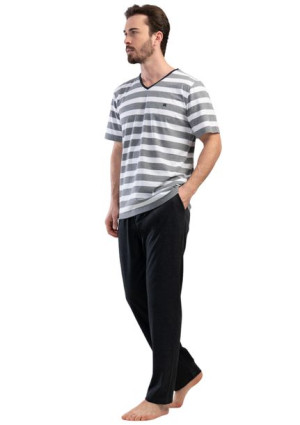 Piżama Męska bawełniana Vienetta 3XL +size krótki