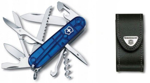 Victorinox Huntsman 1.3713.T2 niebieski przezroczy