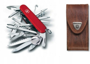 Victorinox SwissChamp 1.6795 + brązowe etui