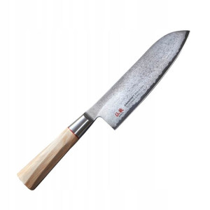 Nóż kuchenny Suncraft SENZO TWISTED OCTAGON Santok