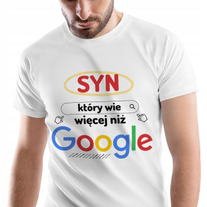 T-Shirt Męski Dla Syna Koszulka XL Prezent