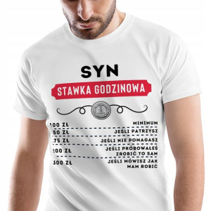T-Shirt Męski Dla Syna Koszulka XL Prezent