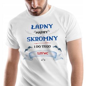 T-Shirt Męski Dla Szewca Koszulka S Prezent