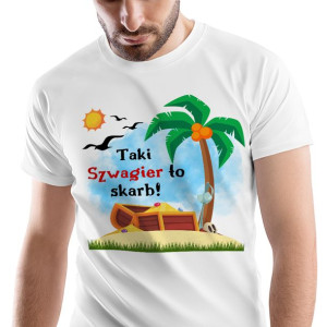 T-Shirt Męski Dla Szwagra Koszulka M Prezent