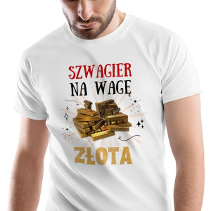 T-Shirt Męski Dla Szwagra Koszulka M Prezent