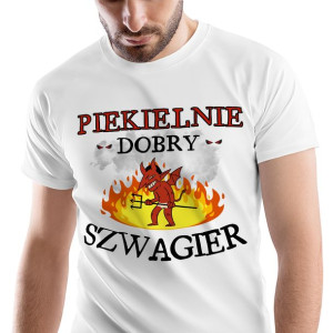 T-Shirt Męski Dla Szwagra Koszulka S Prezent