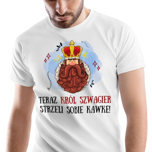 T-Shirt Męski Dla Szwagra Koszulka S Prezent