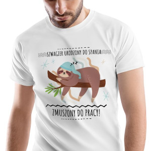 T-Shirt Męski Dla Szwagra Koszulka XXL Prezent