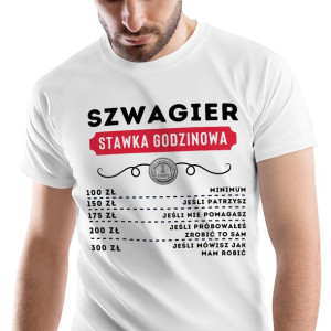 T-Shirt Męski Dla Szwagra Koszulka XXL Prezent