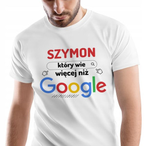 T-Shirt Męski Dla Szymona Koszulka XXL Prezent