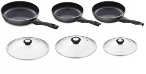 Zestaw patelni Gerlach Procoat 20,24 i 28 cm z pok