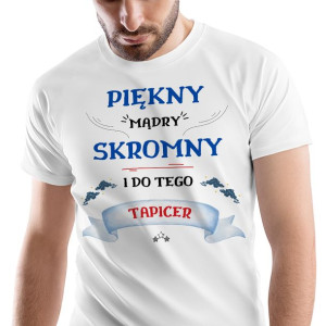 T-Shirt Męski Dla Tapicera Koszulka S Prezent