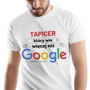 T-Shirt Męski Dla Tapicera Koszulka XXL Prezent