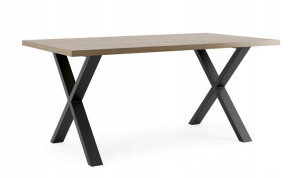Stół rozkładany 140/220 laminat metalowe nogi LOFT