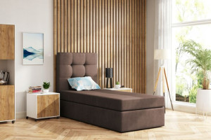 Łóżko Tapicerowane Figo 100x200 Kontynentalne Hot