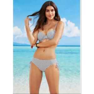 Bonprix 2 Cz Bikini W Groszki 46 90d 974997