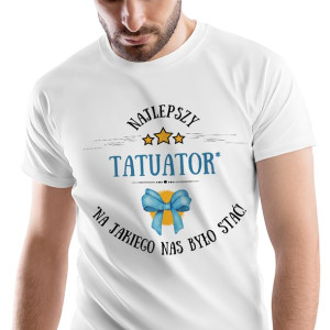 T-Shirt Męski Dla Tatuatora Koszulka S Prezent