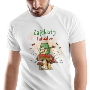 T-Shirt Męski Dla Tatuatora Koszulka XL Prezent