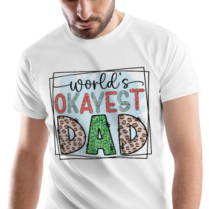 T-Shirt Męski Dla Taty Dad Koszulka L Prezent