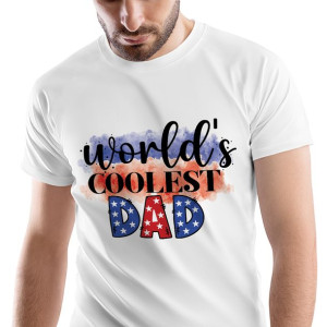T-Shirt Męski Dla Taty Dad Koszulka L Prezent