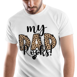 T-Shirt Męski Dla Taty Dad Koszulka XXL Prezent