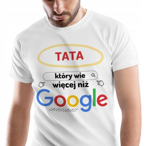 T-Shirt Męski Dla Taty Koszulka M Prezent