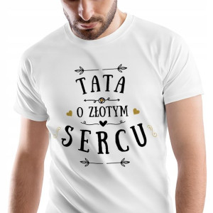 T-Shirt Męski Dla Taty Koszulka M Prezent