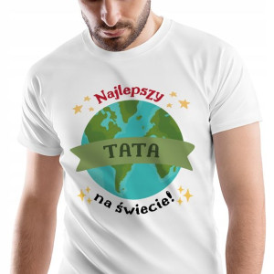 T-Shirt Męski Dla Taty Koszulka M Prezent