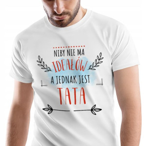 T-Shirt Męski Dla Taty Koszulka M Prezent