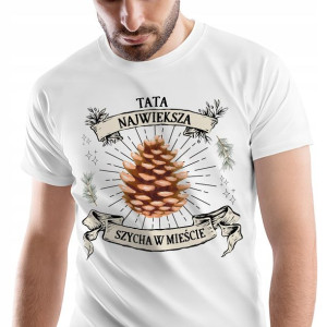 T-Shirt Męski Dla Taty Koszulka S Prezent