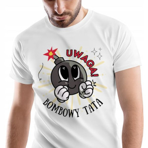 T-Shirt Męski Dla Taty Koszulka S Prezent