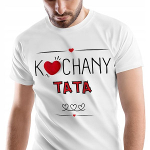 T-Shirt Męski Dla Taty Koszulka XXL Prezent