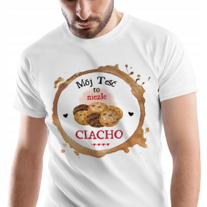 T-Shirt Męski Dla Teścia Koszulka M Prezent