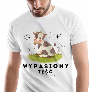 T-Shirt Męski Dla Teścia Koszulka M Prezent