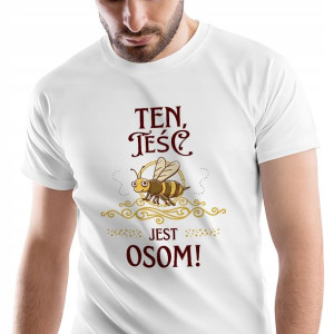 T-Shirt Męski Dla Teścia Koszulka S Prezent