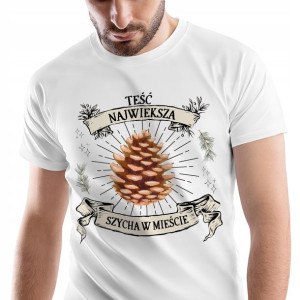 T-Shirt Męski Dla Teścia Koszulka XL Prezent