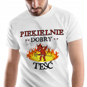 T-Shirt Męski Dla Teścia Koszulka XXL Prezent