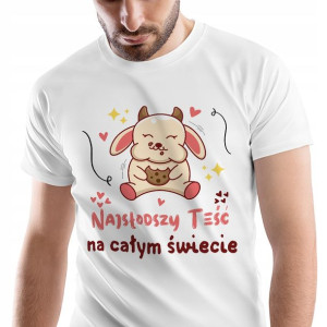 T-Shirt Męski Dla Teścia Koszulka XXL Prezent