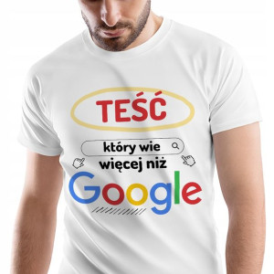 T-Shirt Męski Dla Teścia Koszulka XXL Prezent