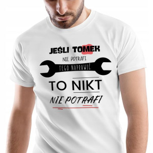 T-Shirt Męski Dla Tomka Koszulka S Prezent