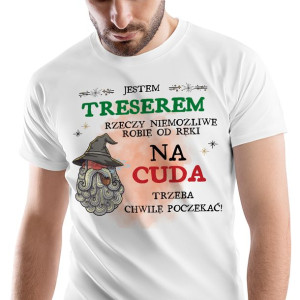 T-Shirt Męski Dla Tresera Koszulka L Prezent