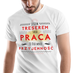 T-Shirt Męski Dla Tresera Koszulka XL Prezent