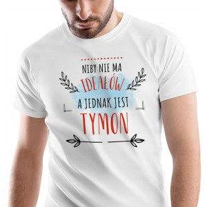 T-Shirt Męski Dla Tymona Koszulka S Prezent