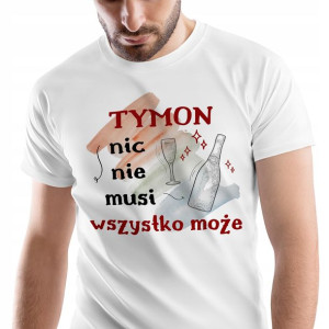 T-Shirt Męski Dla Tymona Koszulka S Prezent